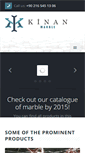 Mobile Screenshot of kinanmarble.com